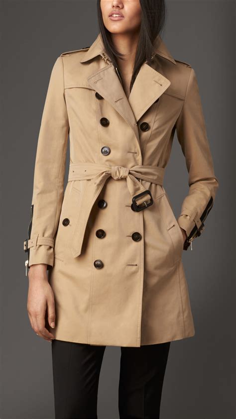 burberry gabardine trench.